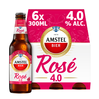 Rosé bier fles