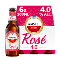 Amstel Rosé bier fles