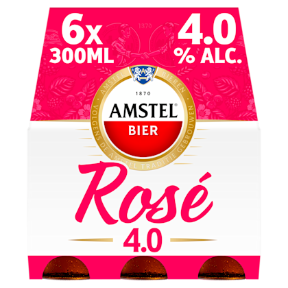 Rosé bier fles