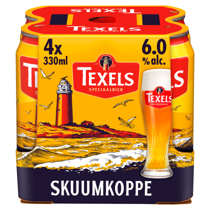 Skuumkoppe bier blik