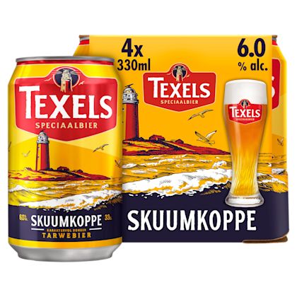 Skuumkoppe bier blik