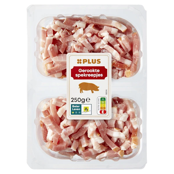 PLUS Gerookte spekreepjes