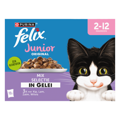 Felix Original Junior mix 4(12x85g)