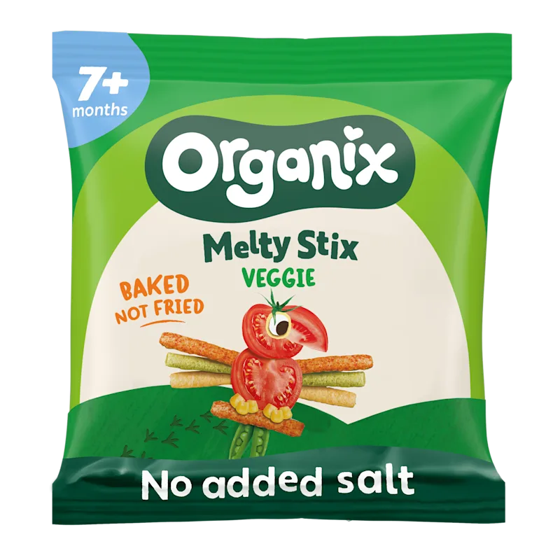 Organix Veggie Groente Sticks 7+m