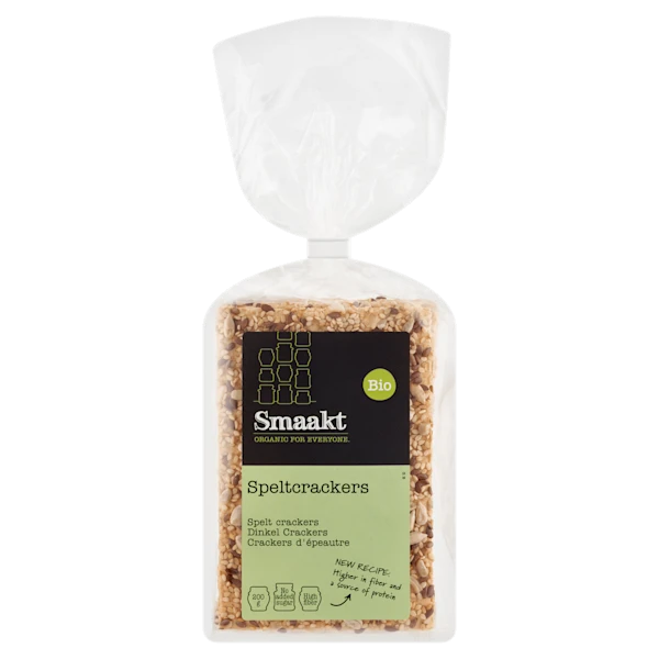 Smaakt Speltcrackers biologisch