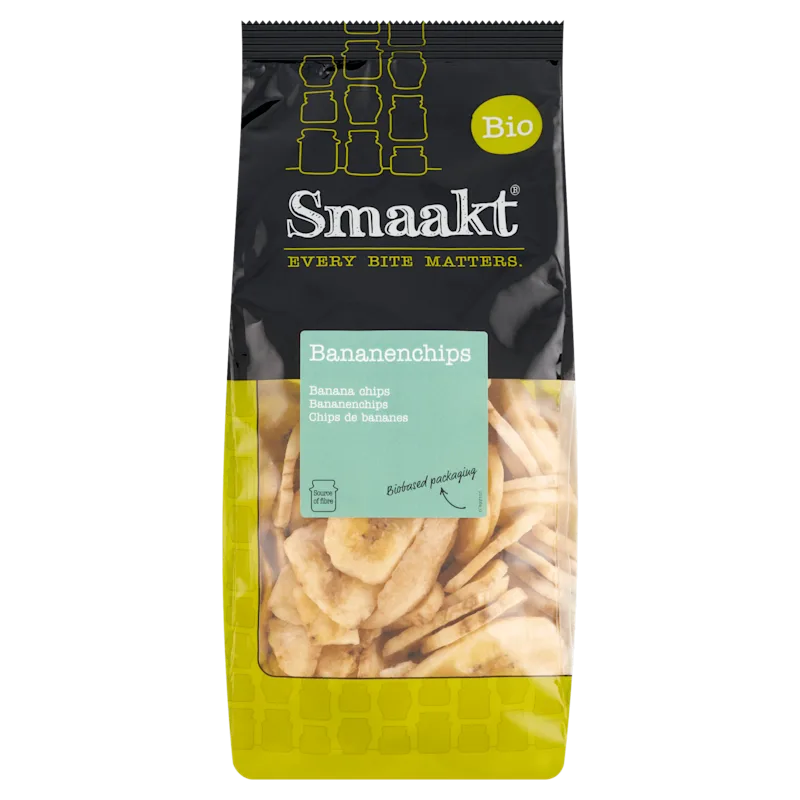 Smaakt Bananenchips biologisch