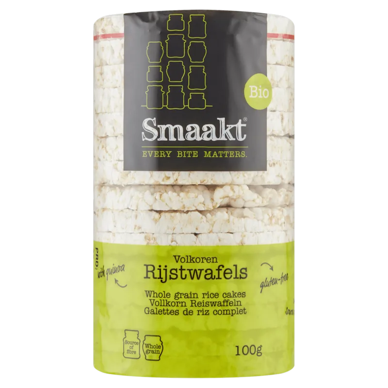 Smaakt Rijstwafels gezouten biologisch