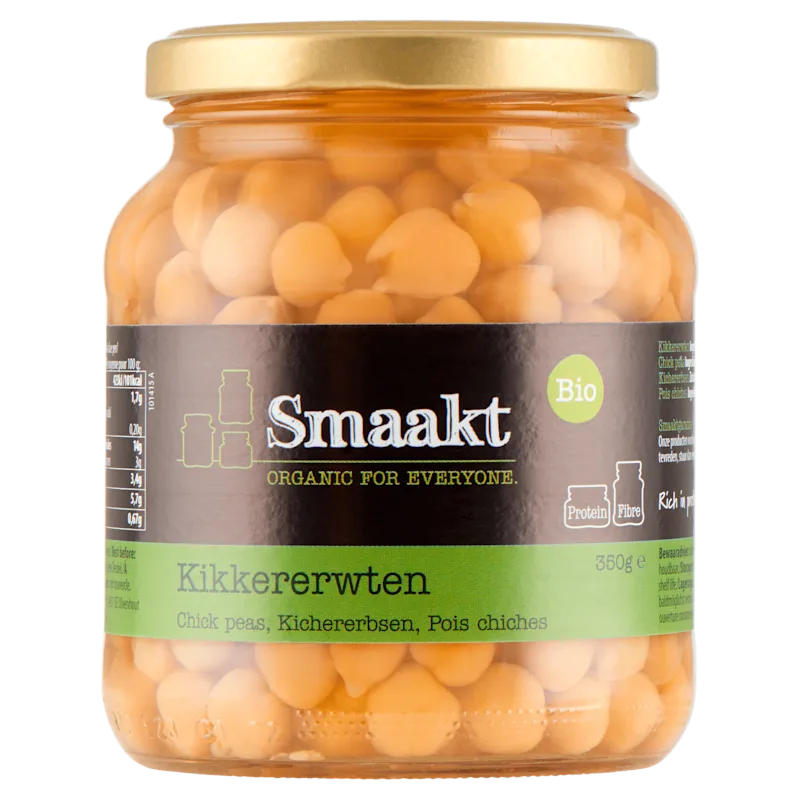 Smaakt Kikkererwten bio