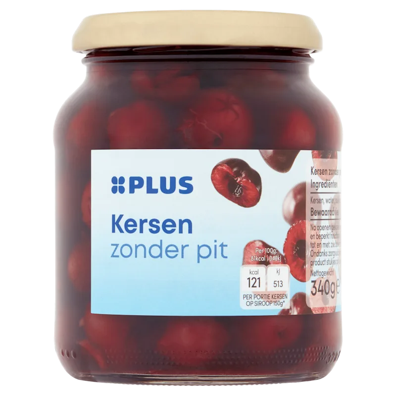 PLUS Kersen zonder pit