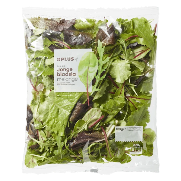 PLUS Luxe sla jonge bladsla melange