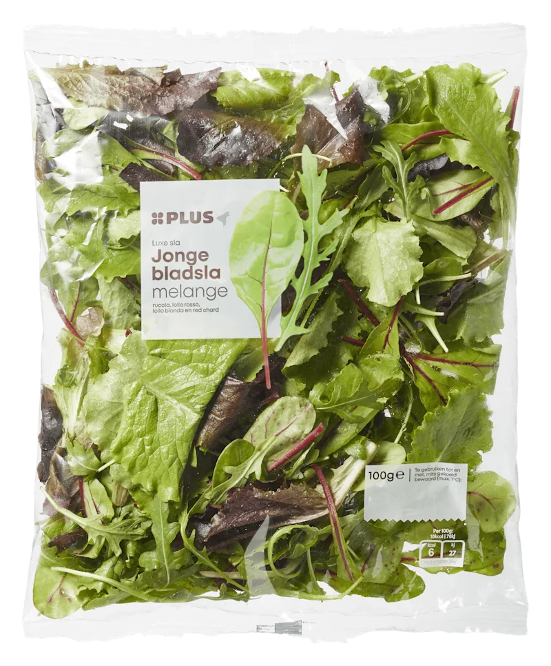 PLUS Luxe sla jonge bladsla melange