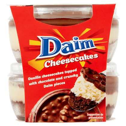 Mondelez Daim Cheesecakes