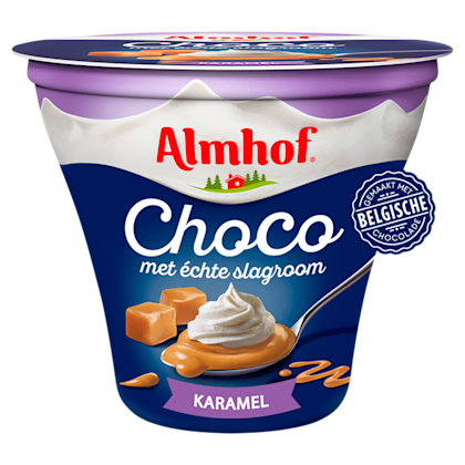 Choco met slagroom karamel