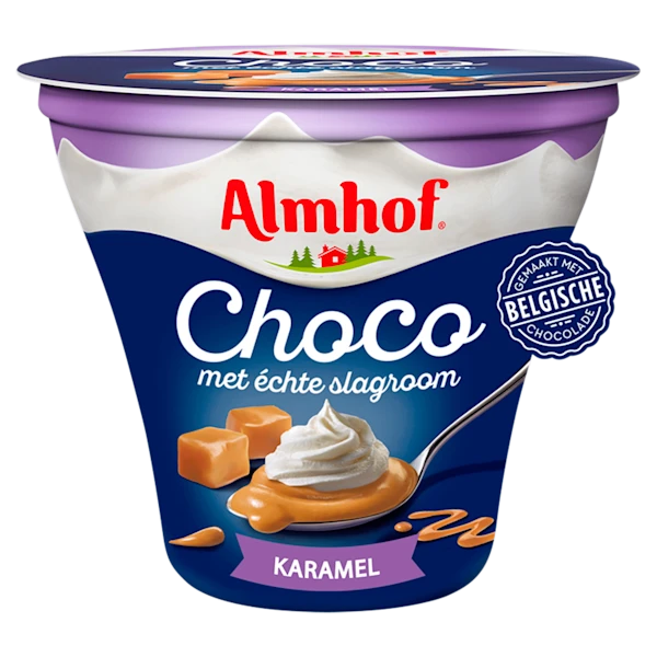 Almhof Choco met slagroom karamel