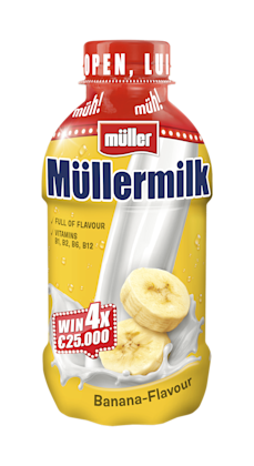 Müllermilk Milk banaan