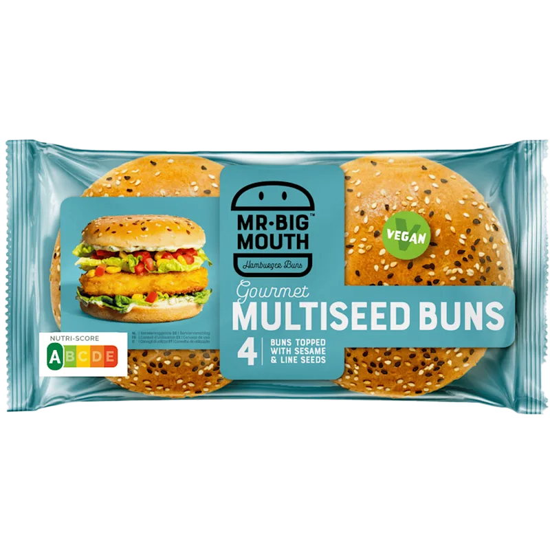 Mr. Big Mouth Multiseed buns