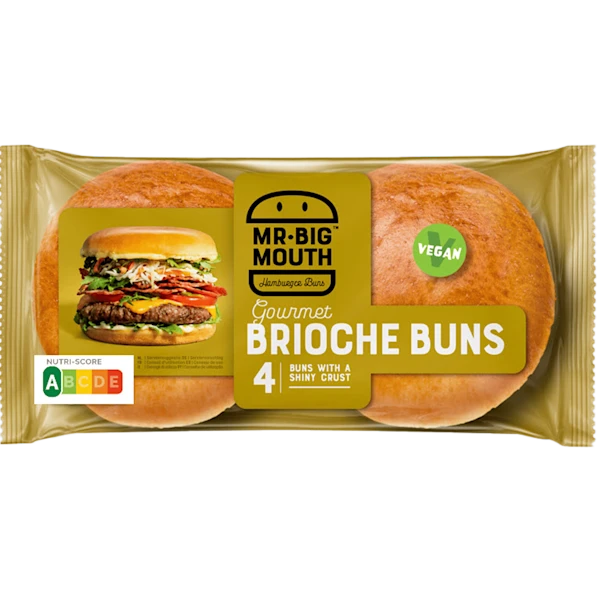 Mr. Big Mouth Brioche buns