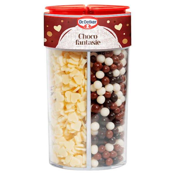Dr. Oetker Chocofantasie taart versiering