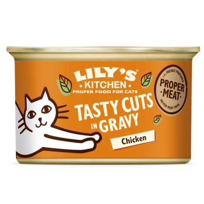 Cat Tasty Cuts Chicken gravy blik