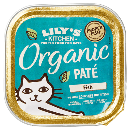 Cat Organic Paté Fish kuip