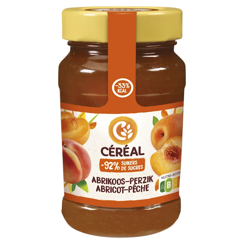 Cereal Confiture Abrikoos-Perzik