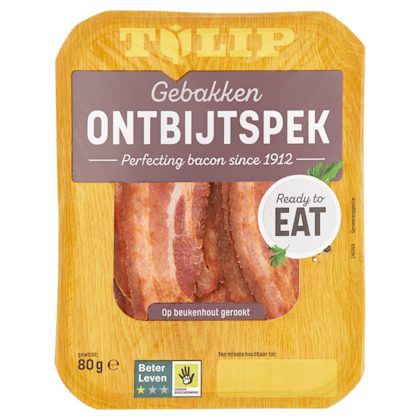 Gebakken ontbijtspek
