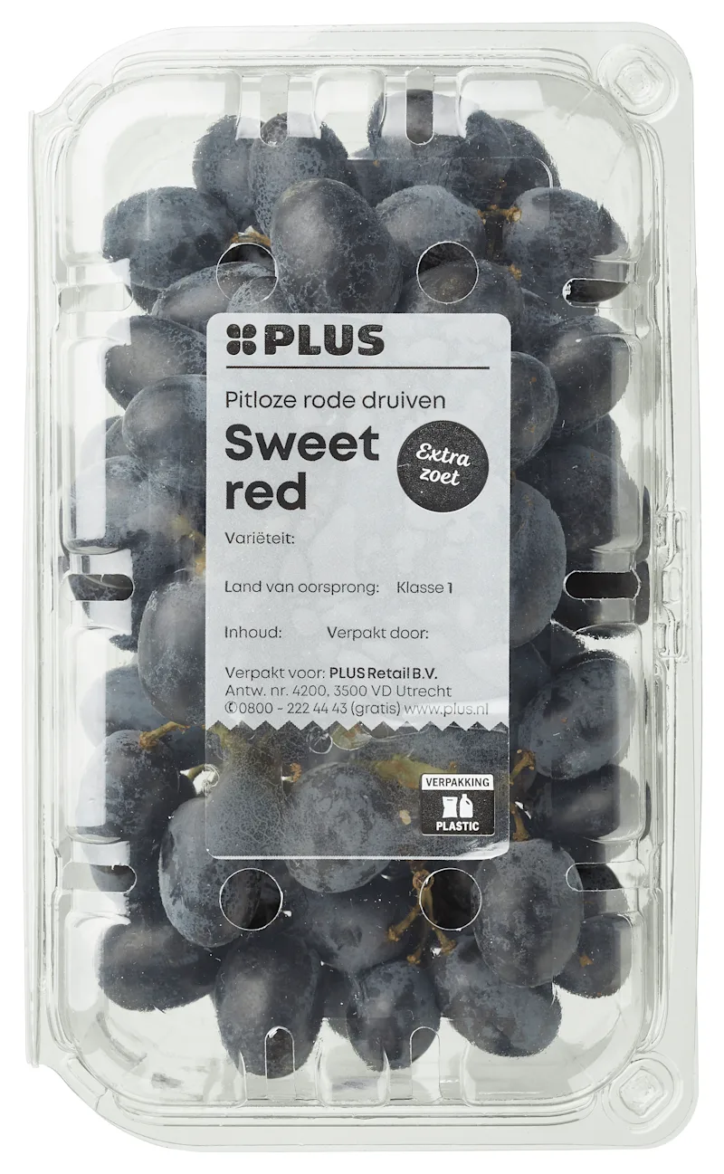 PLUS Druiven Sweet Red