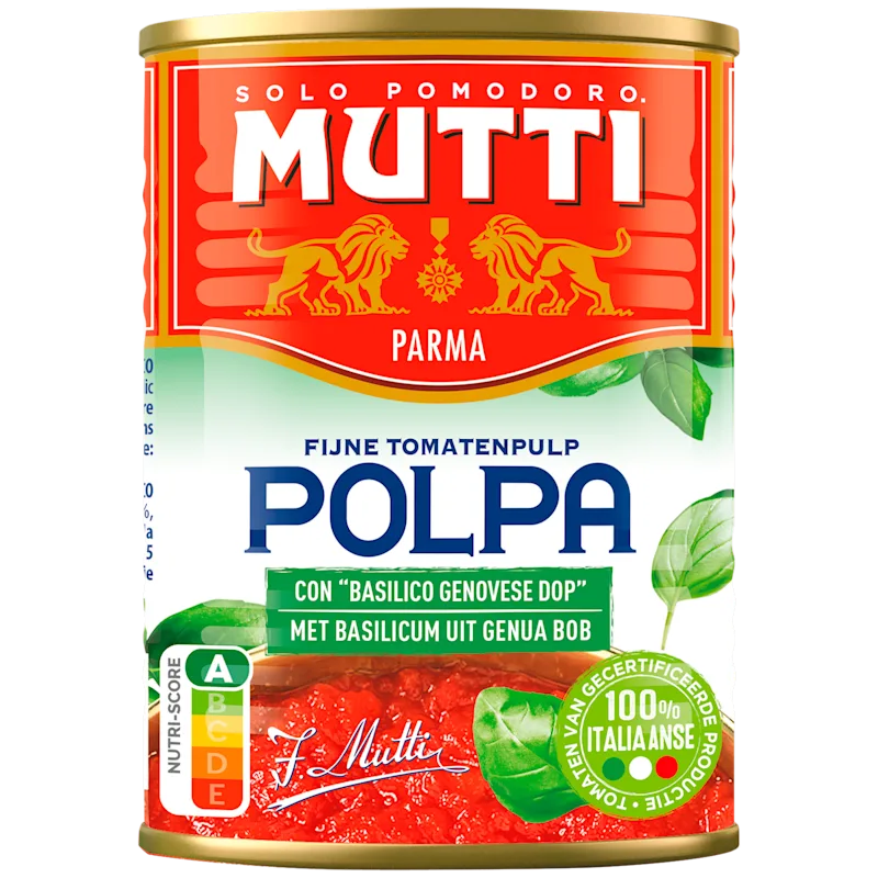 Mutti Polpa Basilicum