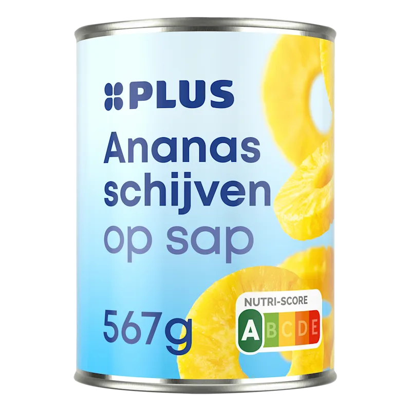PLUS Ananas schijven op sap