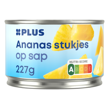 Ananasstukjes op sap