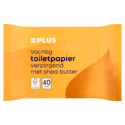 Vochtig toiletpapier shea butter