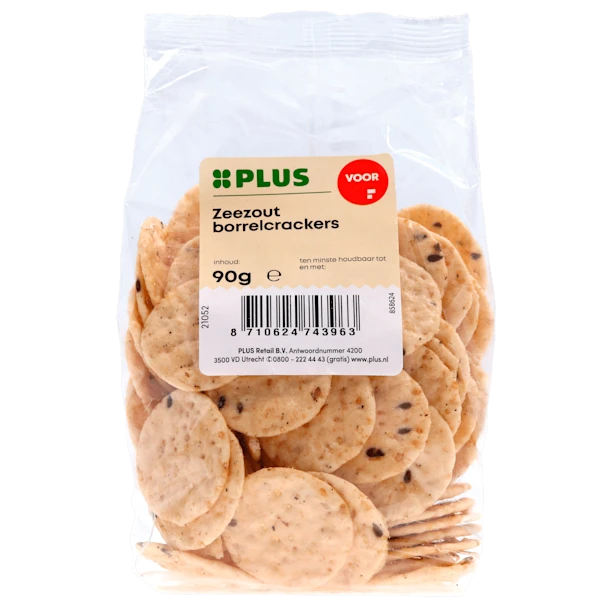 PLUS Borrelcracker zeezout