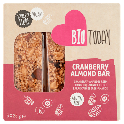 Notenreep cranberry almond