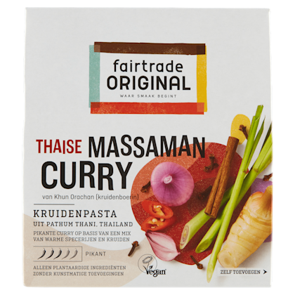 Fairtrade Original Thaise massaman kruidenpasta Fairtrade