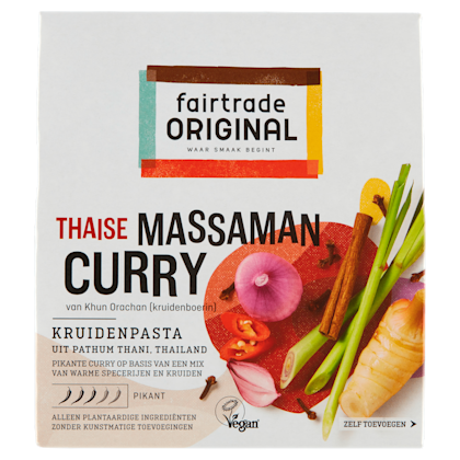 Thaise massaman kruidenpasta Fairtrade