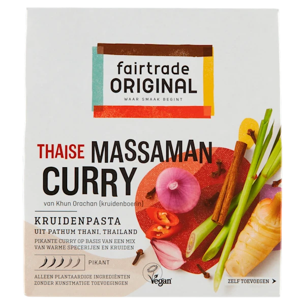 Fairtrade Original Thaise massaman kruidenpasta Fairtrade