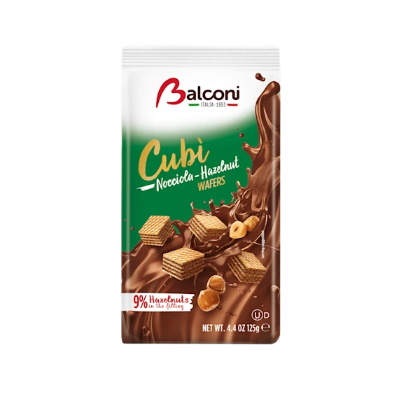 Balconi Wafer mini's hazelnoot