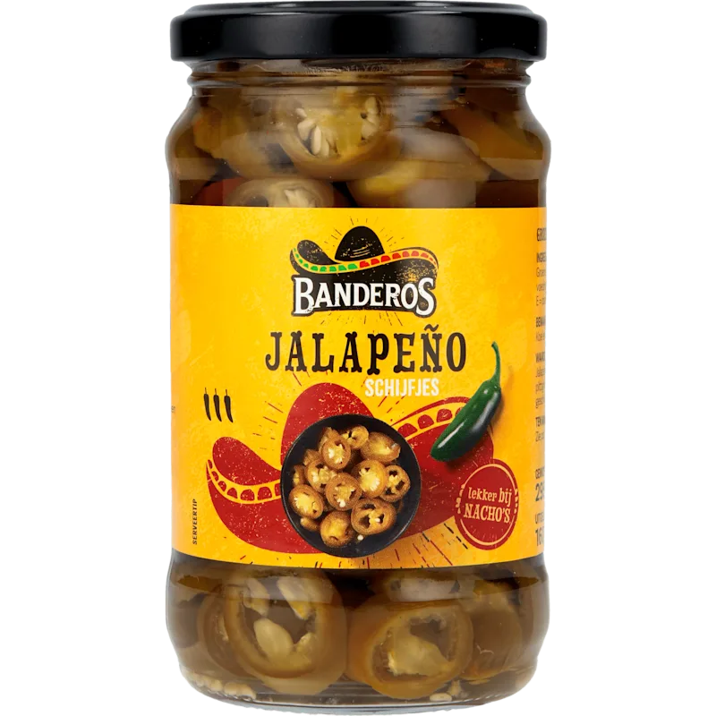 Banderos Jalapeno schijfjes
