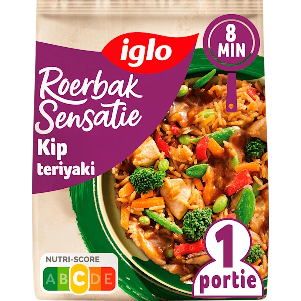 Iglo Roerbaksensatie Kip Teriyaki
