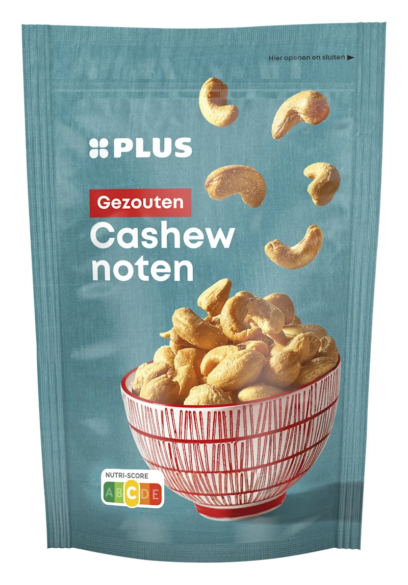 PLUS Cashewnoten gezouten