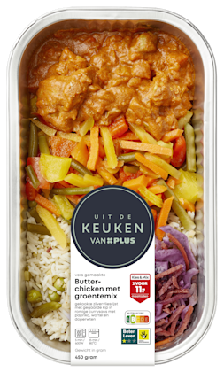Uit de keuken van PLUS Butter Chicken