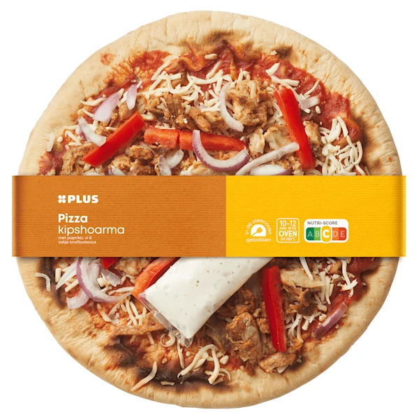 PLUS Pizza kipshoarma