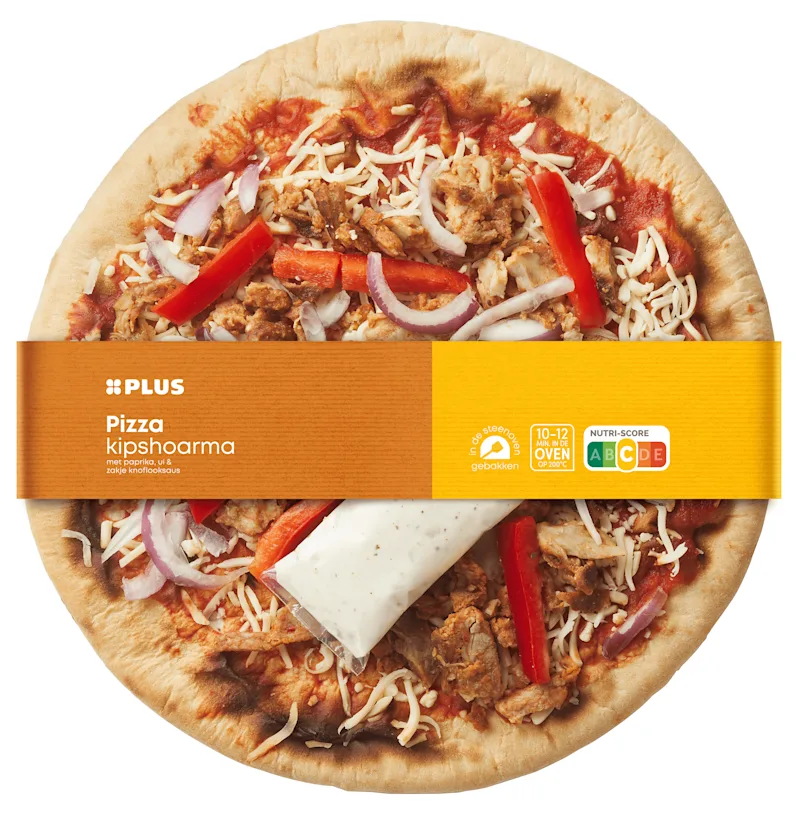 PLUS Pizza kipshoarma