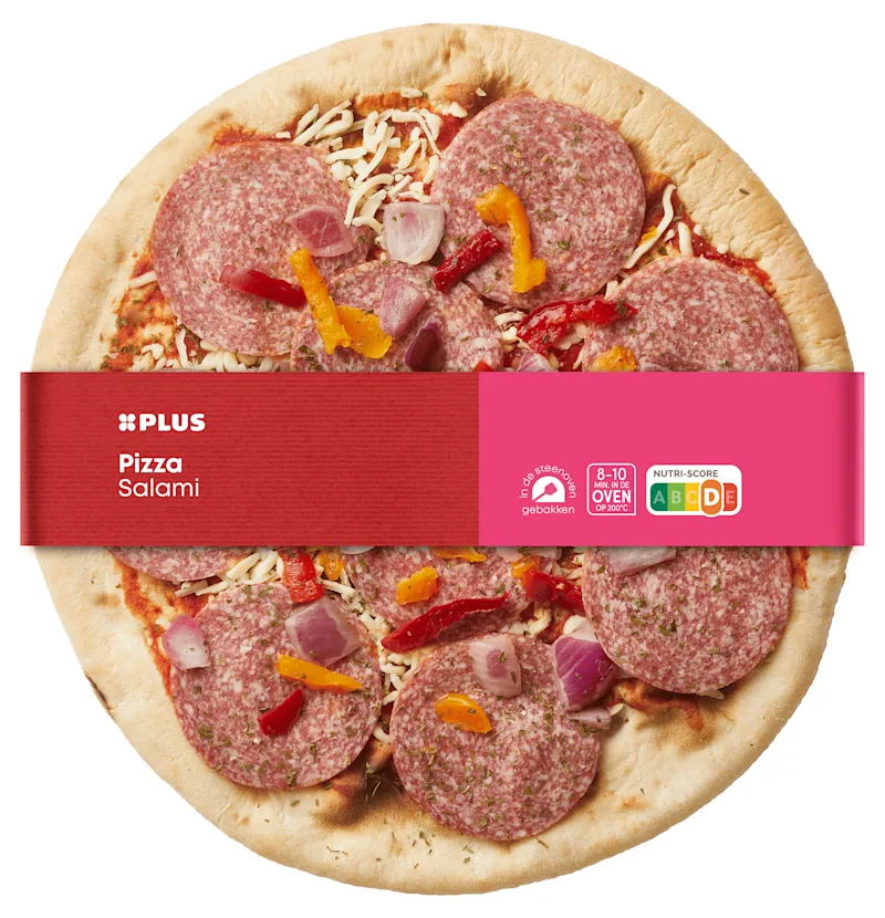 PLUS Pizza salami