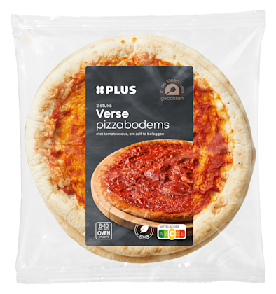 Duo-bodem met tomatensaus