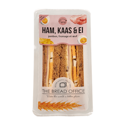 Sandwich Ham, kaas, ei