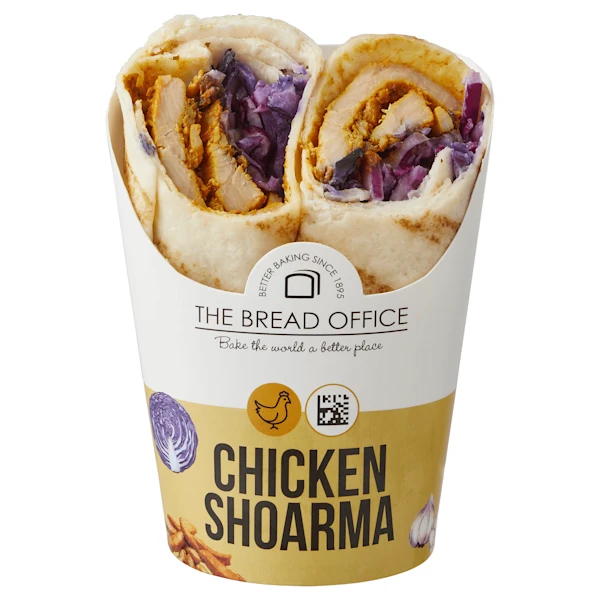 The Bread Office Wrap Chicken Shoarma