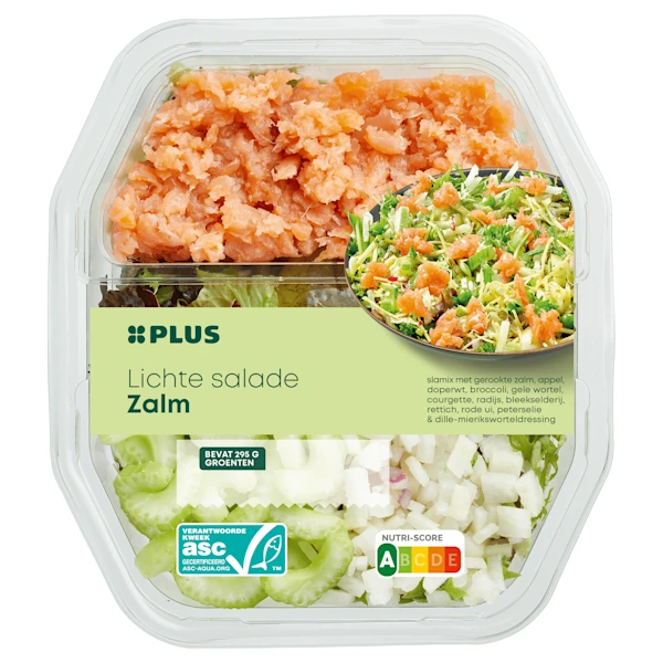 PLUS Lichte salade Gerookte Zalm