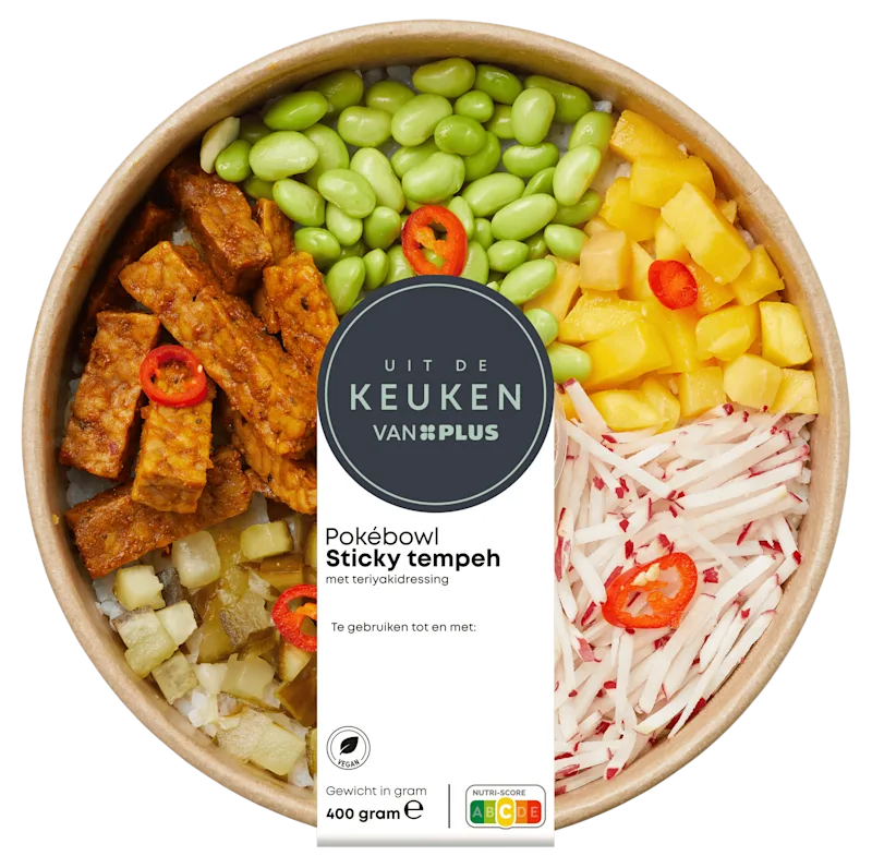 PLUS Poké bowl Sticky Tempeh