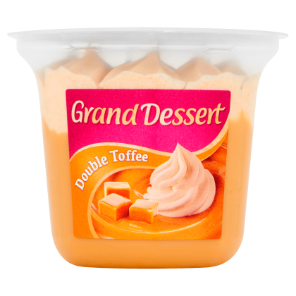 Grand dessert double toffee